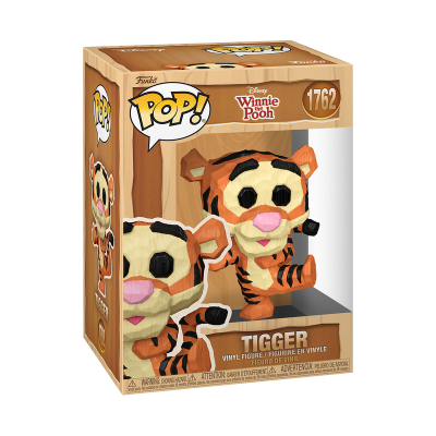 Figura Funko Pop! Tigger de vinil da Disney Winnie the Pooh em caixa aberta