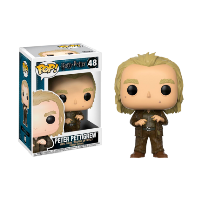 Figura Funko Pop! de Peter Pettigrew e caixa original Harry Potter