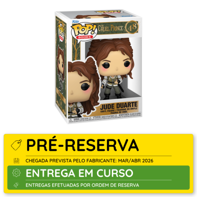 Figura Funko Pop! Jude Duarte da coleção The Cruel Prince em caixa