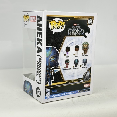 Caixa Funko Pop! Aneka Midnight Angel Black Panther Wakanda Forever número 1178