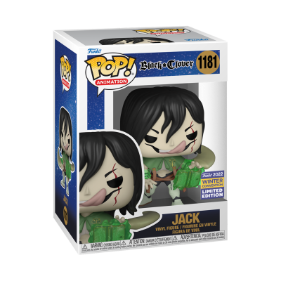 Figura Funko Pop! Animation Black Clover Jack nº 1181 em embalagem