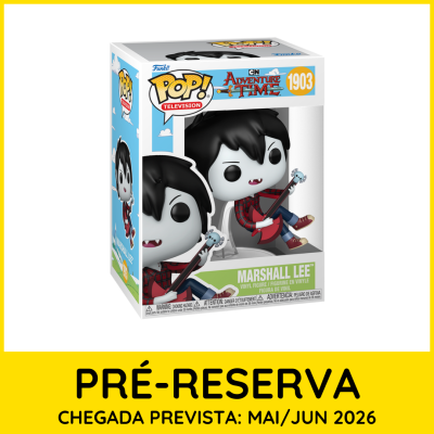 Funko Pop Marshall Lee de Adventure Time em caixa
