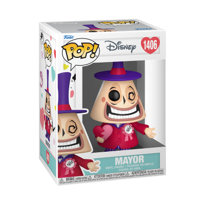 Funko Pop! figura de vinil Disney Mayor na caixa