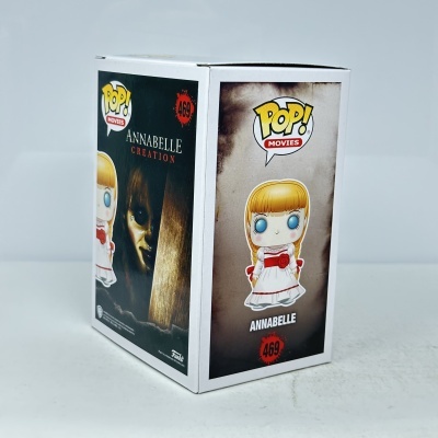 Embalagem Funko Pop! Annabelle Creation com boneca ilustrada