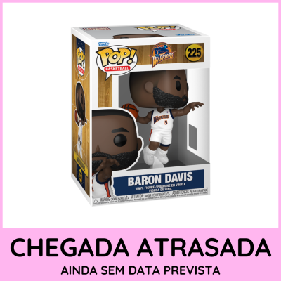 Funko Pop! Basket Ball Baron Davis dentro de caixa de embalagem