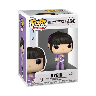 Figura Funko Pop Rocks HYFEIN na caixa com janela transparente
