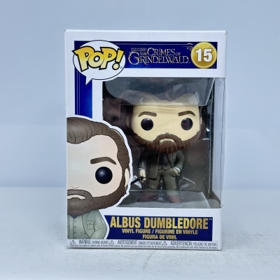 Figura Funko Pop! Albus Dumbledore na embalagem