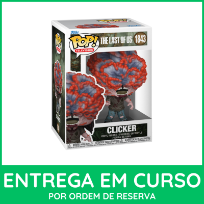 Figura Funko Pop Clicker The Last of Us dentro da caixa