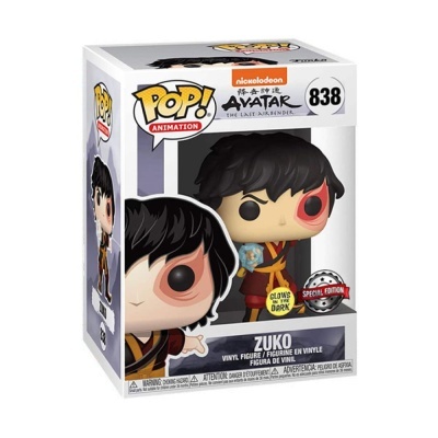 Figura POP! Animation Zuko de Avatar The Last Airbender em caixa