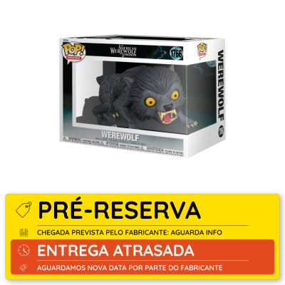 Figura Funko Pop! Werewolf do filme An American Werewolf in London na caixa
