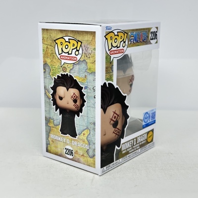 Caixa Funko Pop! Monkey D. Dragon da série One Piece número 2206