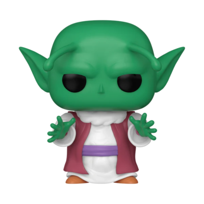 Figura colecionável estilo Funko Pop de personagem verde com orelhas pontiagudas