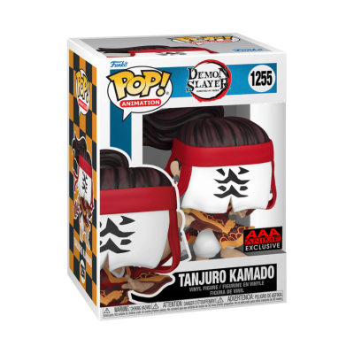 Figura Funko Pop Tanjiro Kamado Demon Slayer na caixa