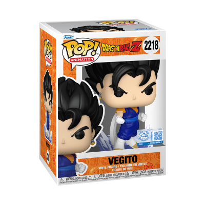 Funko Pop Vegito Dragon Ball Z figura de vinil na caixa