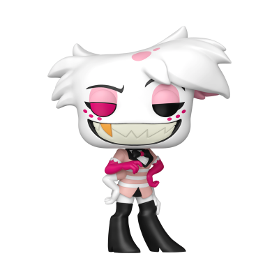 Figura Funko Pop de personagem com pele branca e cabelo despenteado