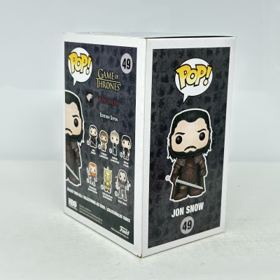 Embalagem Funko POP! Jon Snow Game of Thrones número 49