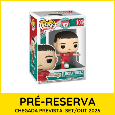 Funko Pop Florian Wirtz Liverpool 103 em caixa