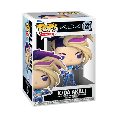 Funko Pop! K/DA Akali figura vinil caixa