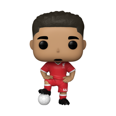 Figura Funko Pop de jogador de futebol do Liverpool com bola