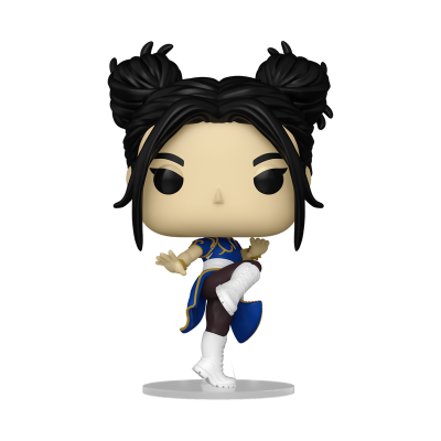 Figura Funko Pop personagem feminina em pose de artes marciais