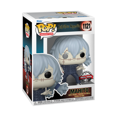 Figura Funko Pop! Mahito Jujutsu Kaisen na caixa