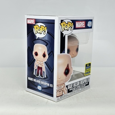 Funko Pop! Marvel Wade Wilson (Weapon XI) número 489 em caixa