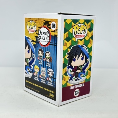 Caixa Funko Pop! Animation Giyu Tomioka Demon Slayer