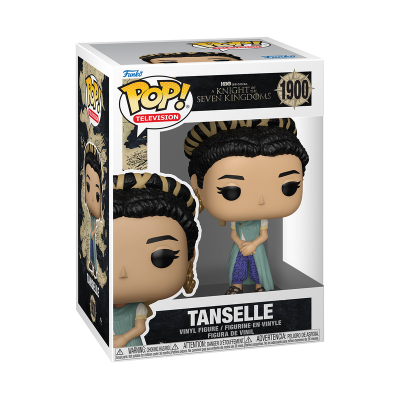 Figura Funko Pop! Tanselle da série HBO A Knight of the Seven Kingdoms na embalagem