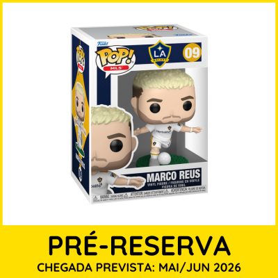 Figura de vinil Funko Pop Marco Reus LA Galaxy em caixa