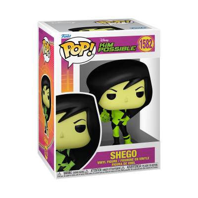 Figura Funko Pop Shego da Kim Possible na embalagem