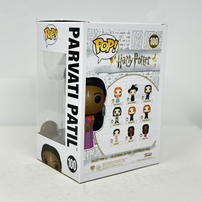 Embalagem Funko Pop Parvati Patil Harry Potter