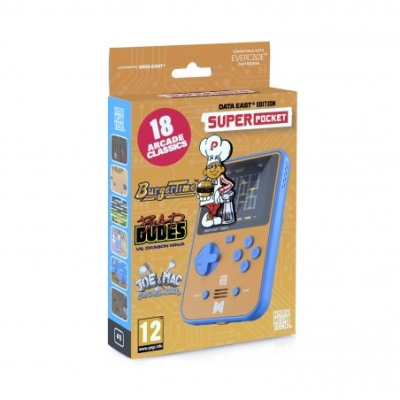 Embalagem de consola portátil Super Pocket com clássicos arcade