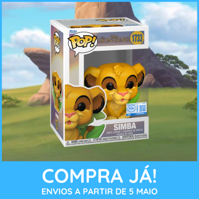 Figura de vinil Funko Pop! Simba de The Lion King