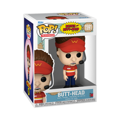 Figura de vinil Funko POP! Butt-Head na embalagem