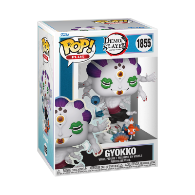 Figura Funko Pop! Plus Gyokko Demon Slayer número 1855 em caixa