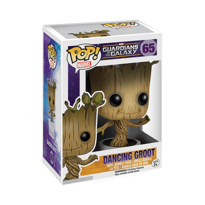 Figura de vinil Dancing Groot da coleção Guardians of the Galaxy