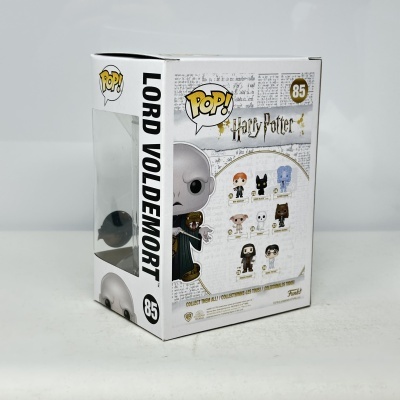 Caixa Funko Pop! Lord Voldemort Harry Potter 85 com janela transparente
