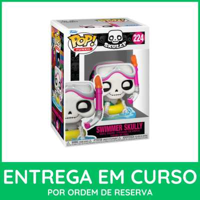 Figura Funko Pop! Swimmer Skully vinil na caixa original