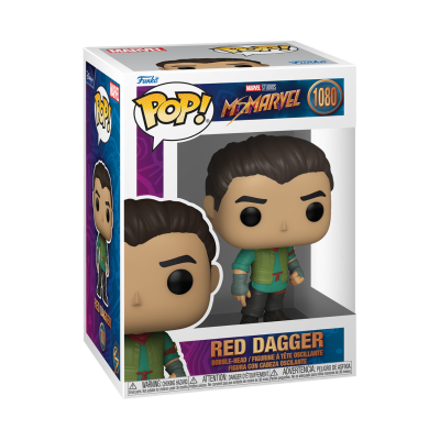 Funko Pop! Red Dagger Marvel 1080 na embalagem