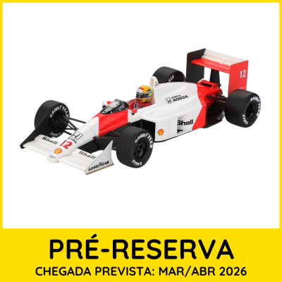 Miniatura de carro de corrida de Fórmula 1 branco e vermelho com número 12