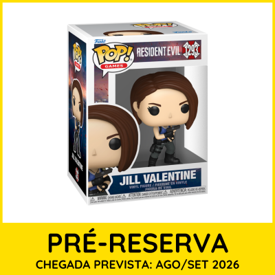 Funko Pop! Resident Evil Jill Valentine em embalagem
