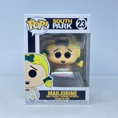 Figura Funko Pop! Marjorine de South Park embalada numa caixa