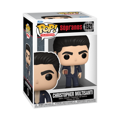 Figura Funko Pop Christopher Moltisanti The Sopranos em caixa