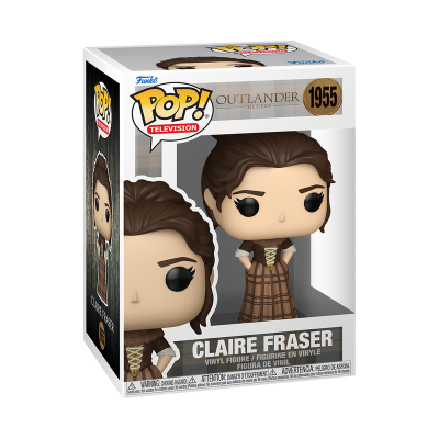 Figura Funko Pop! Claire Fraser Outlander na caixa