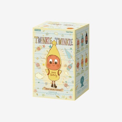 Embalagem de brinquedo TWINKLE TWINKLE com boneco amarelo