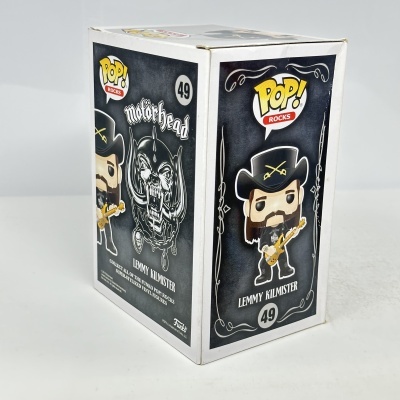 Caixa Funko Pop! Rocks Lemmy Kilmister Motörhead número 49