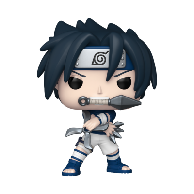 Figura Funko Pop de Sasuke Uchiha com kunai