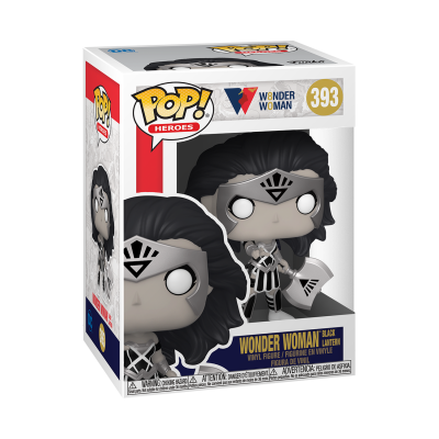 Figura Funko Pop! da Wonder Woman Lanterna Negra na caixa