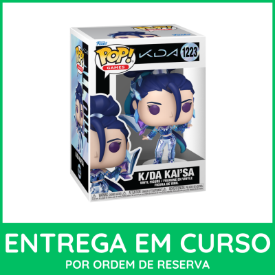 Figura Funko Pop! K/DA KaiSa de vinil na caixa