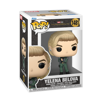 Funko Pop! Yelena Belova Marvel Studios Thunderbolts nº 1481 em caixa